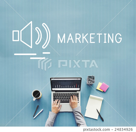 Marketing Business Market Promotion Strategy Concept 24834926