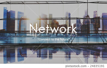 Network Connect Future Strategy Innovation Concept 24835191