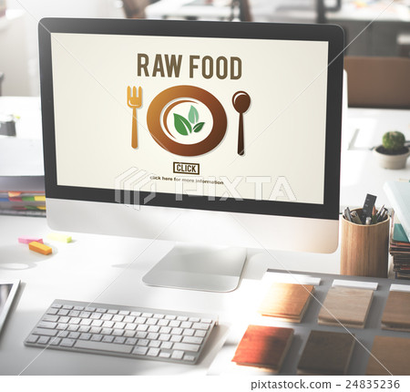 Raw Food Eating Healthy Lifestyle Concept 24835236