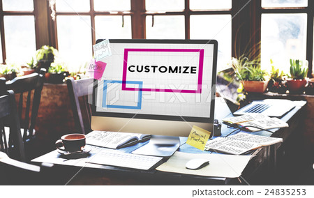 Customize Modify Ideas Adjust Creativity Customization Concept 24835253