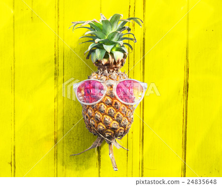 Pineapple Fruit Healthy Eating Vitamin Natural Nutrition Concept Pineapple Fruit Healthy Eating Vitamin Natural Nutrition Concept 24835648