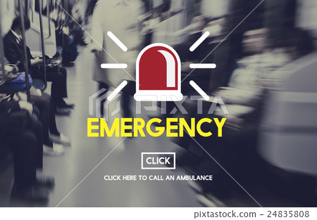 Emergency Service Ambulance Hospital Care Concept Emergency Service Ambulance Hospital Care Concept 24835808