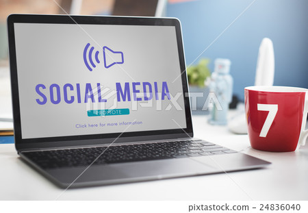 Loud Speaker Sound Icon Concept 24836040