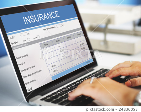 Retirement Plan Insurance Benefits Healthcare Concept 24836055