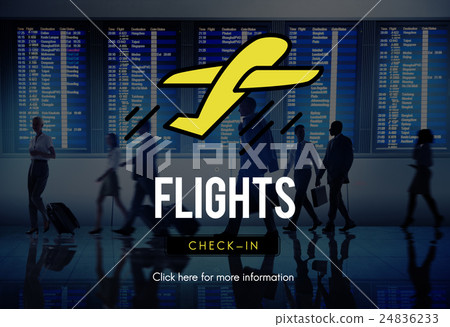 Transport Travel Departure Take off Concept 24836233