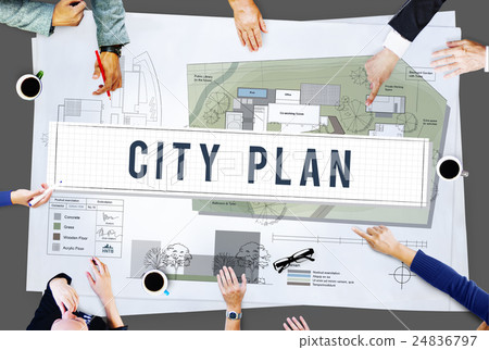 City Plan Municipality Community Town Management Concept 24836797