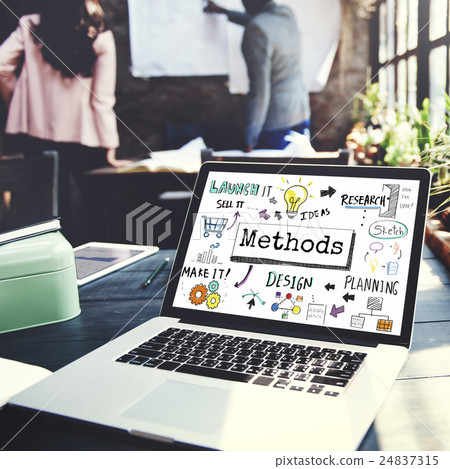 Method Strategy Business Workflow Progress Concept Method Strategy Business Workflow Progress Concept 24837315