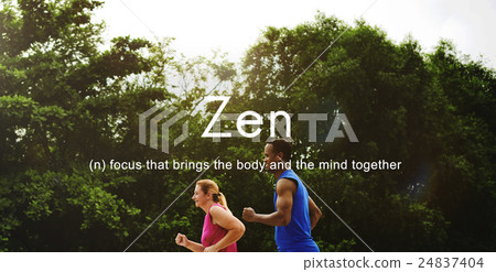 Zen Spirituality Buddhism Body and Mind Meditation Concept 24837404