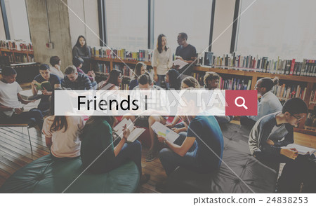 Friends Togetherness Friendship Relationship Team Community Concept 24838253