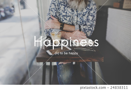 Happiness Cheerful Enjoyment Leisure Playful Concept Happiness Cheerful Enjoyment Leisure Playful Concept 24838311