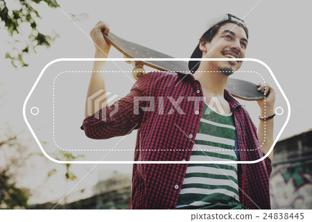 Banner Advertise Copy-Space Message Template Concept 24838445