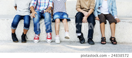 Children Friendship Togetherness Playful Happiness Concept Children Friendship Togetherness Playful Happiness Concept 24838572