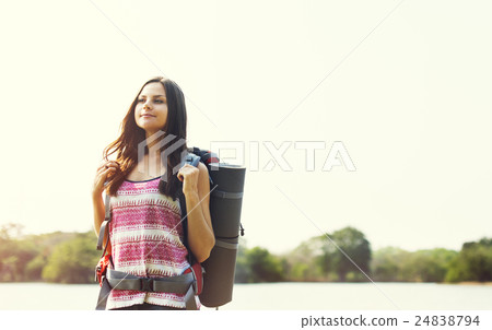 Wanderlust Traveler Lifestyle Nature Trip Concept 24838794