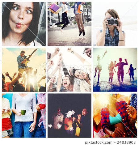 Friends Fellowship Enjoyment Satisfaction Social Concept 24838908