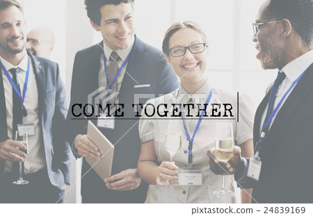 Come Together Unity Cooperation Collaboration Concept 24839169