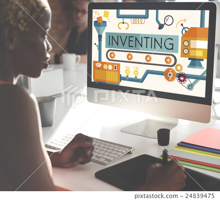 Inventing Innovation Create Creative Process Concept 24839475