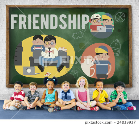 Friendship Friends Relationship Hobby Concept 24839937