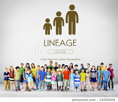 Lineage Family Generations Relationship Concept 24840009