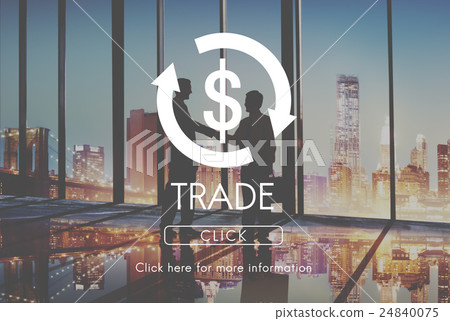 Trade Business Cycle Economy Financial Concept Trade Business Cycle Economy Financial Concept 24840075