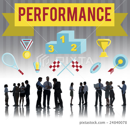 Performance Competition Goals Strategy Concept Performance Competition Goals Strategy Concept 24840078