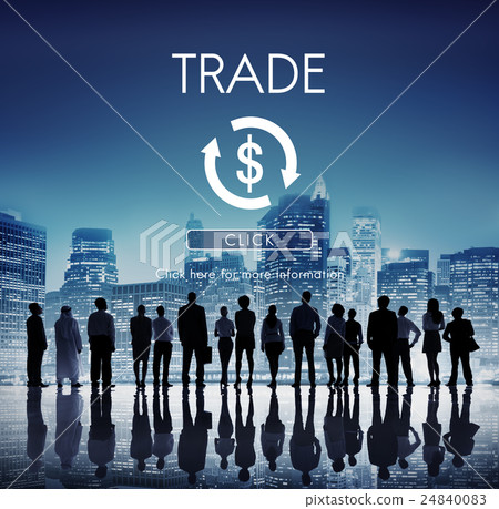 Financial Trade Economics Financial Graphic Concept Financial Trade Economics Financial Graphic Concept 24840083