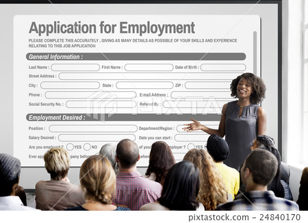 Application For Employment Form Job Concept Application For Employment Form Job Concept 24840170