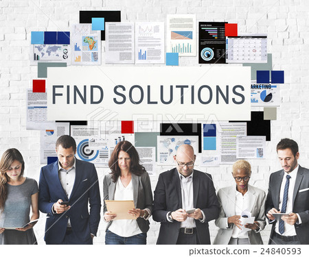 Find Solution Problem Solving Progress Result Concept Find Solution Problem Solving Progress Result Concept 24840593