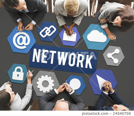 Network Networking Internet Connection Concept 24840708