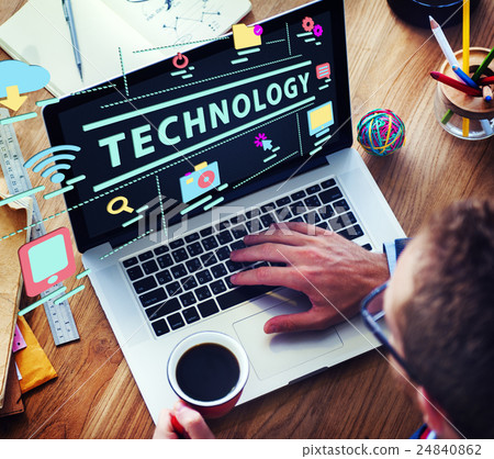Technology Modern Device Connection Network Concept Technology Modern Device Connection Network Concept 24840862