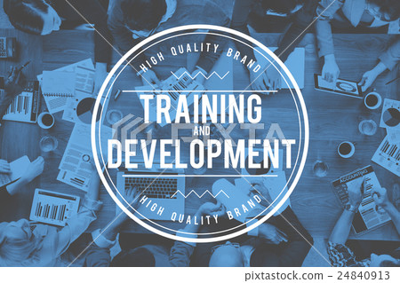 Training and Development Skill Learning Improvement Concept 24840913