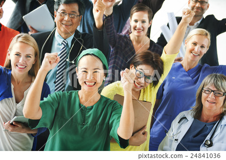 Celebrating Diverse People Various Occupations Concept 24841036