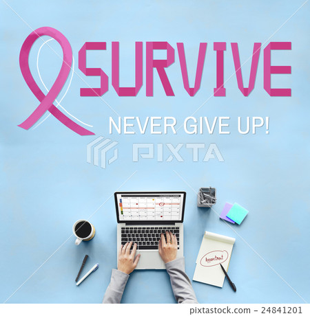 Breast Cancer Believe Hope Woman Illness Concept 24841201