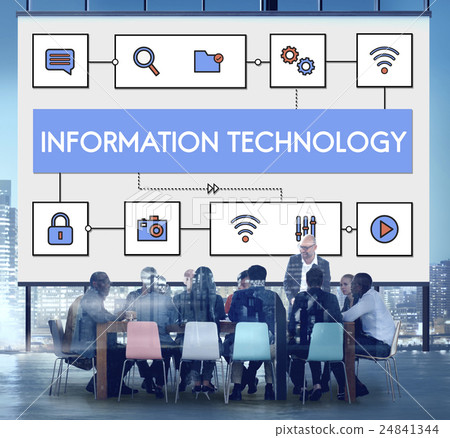 Network Connection Data Internet Technology Concept 24841344