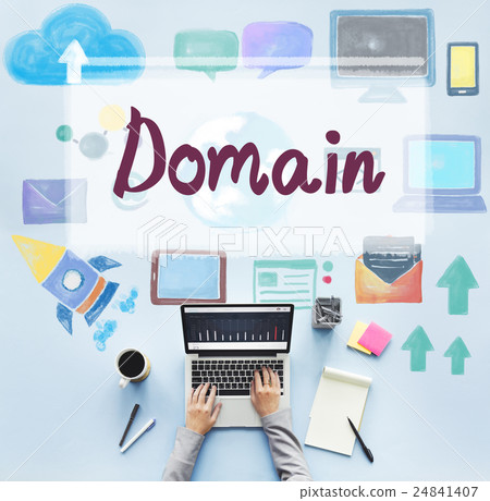 Domain Name Internet Online Network Connection Concept 24841407