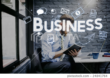 Business Businessman Money Growth Concept 24841764