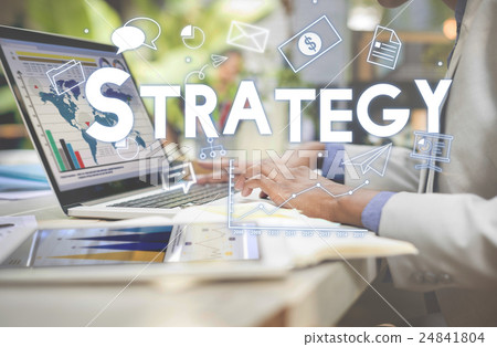 Corporate Management Strategy Solution Branding Concept 24841804
