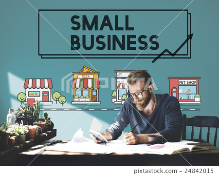 Small Business Strategy Marketing Enterprise Concept Small Business Strategy Marketing Enterprise Concept 24842015