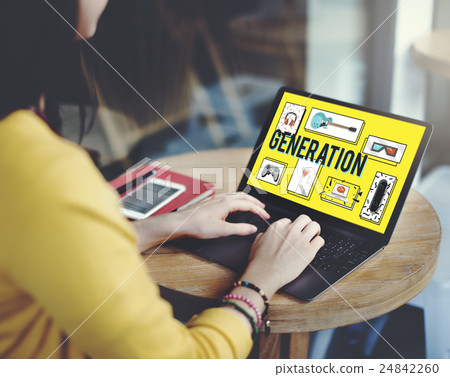 Generation Entertainment Free Time Youth Concept 24842260