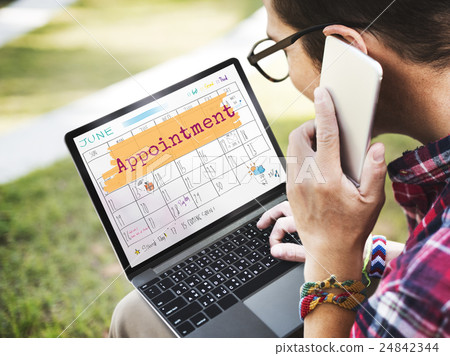 Appointement Agenda Calendar Meeting Reminder Concept Appointement Agenda Calendar Meeting Reminder Concept 24842344