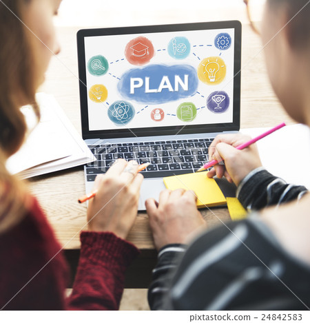 Plan Planning Business People Graphic Concept Plan Planning Business People Graphic Concept 24842583
