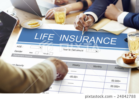 Retirement Plan Insurance Benefits Healthcare Concept 24842788