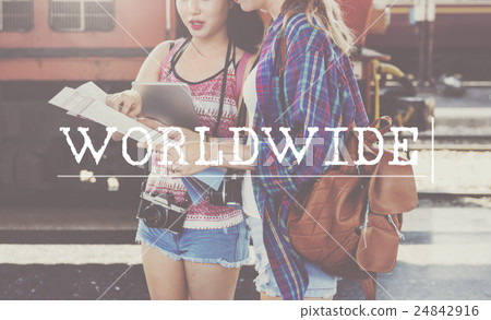 Trip Tourism Worldwide Wanderlust Lifestyle Concept 24842916
