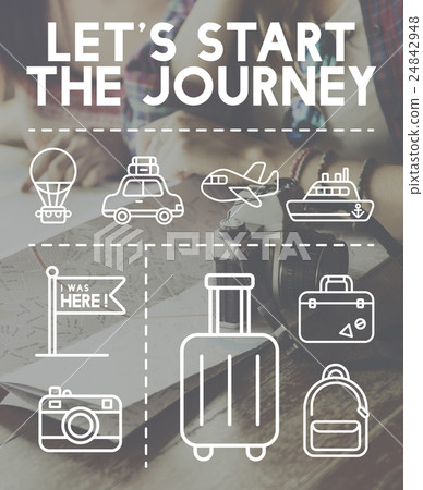 Location Mapping Journey Navigation Concept 24842948