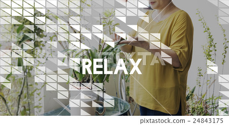 Relax Relaxation Wellness Happiness Recreatoin Concept 24843175