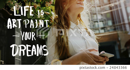 Lifestyle Positive Thoughts Mind Life Concept Lifestyle Positive Thoughts Mind Life Concept 24843366
