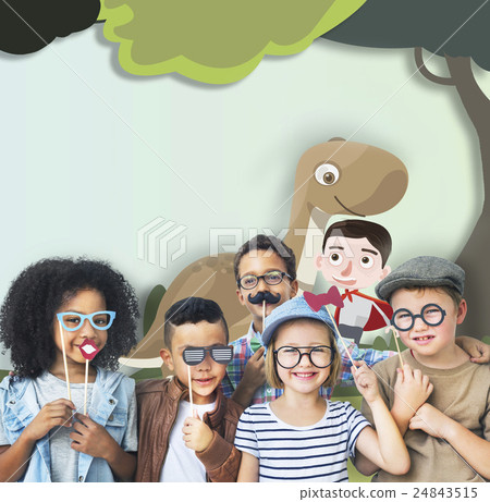 Kids Children Childhood Imagination Happy Concept Kids Children Childhood Imagination Happy Concept 24843515