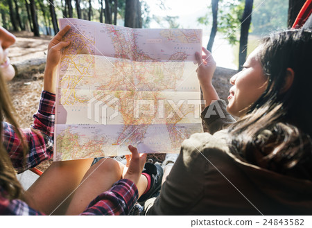 People Friendship Hangout Traveling Destination Holiday Concept 24843582