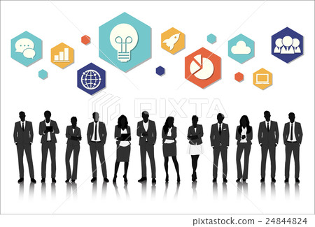 Vector UI Illustration Business People Concept - Stock Illustration ...