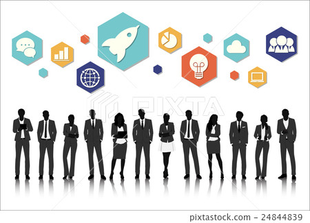 Vector UI Illustration Business People Concept 24844839