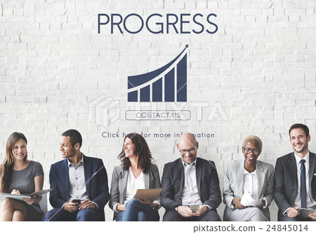 Business Success Report Graph Concept Business Success Report Graph Concept 24845014